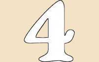 Number Four Pattern