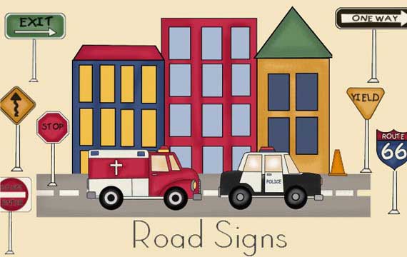 Road Signs Pattern
