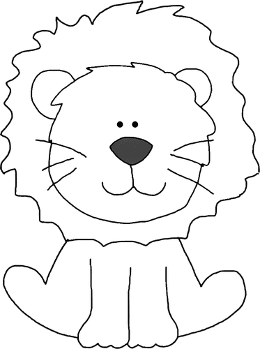 Lion Sitting