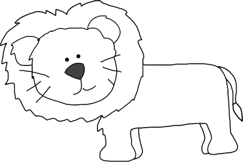 Lion Standing