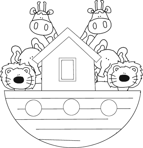 Noah's Ark with Animals