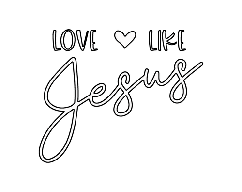 Love Like Jesus Saying