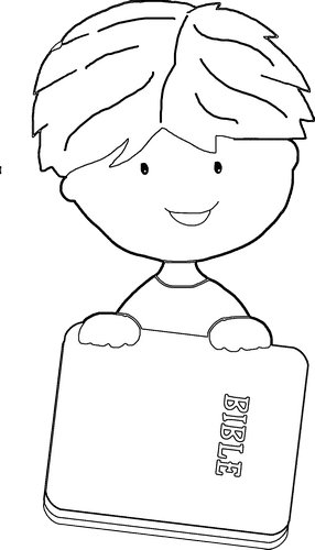 Boy with Bible