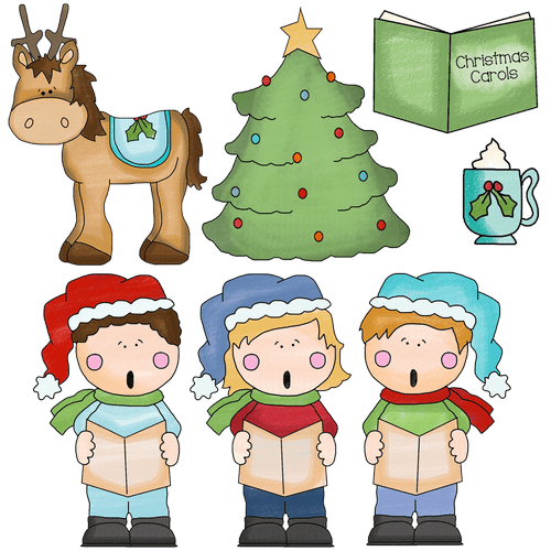 caroling-kids-Clipart