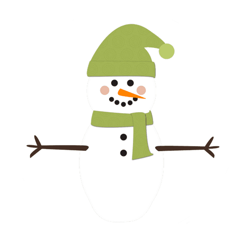Snowman Applique Pattern