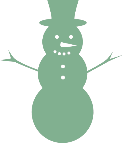 Snowman Applique Pattern