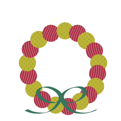 Wreath Applique Pattern
