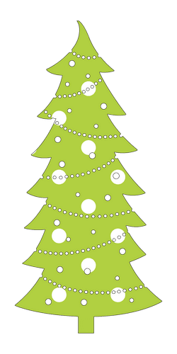 Tall Christmas Tree Clip Art