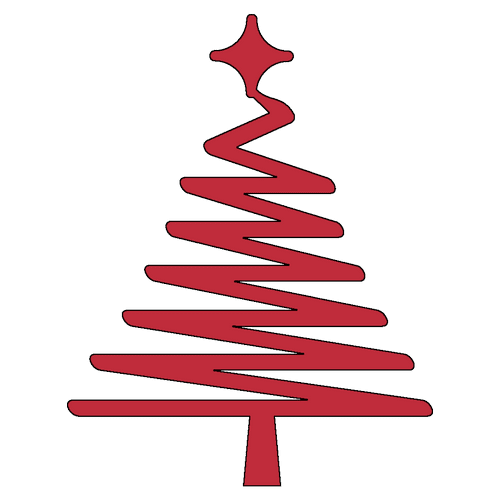 Fashionable Christmas Tree