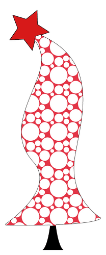 Pointy Christmas Tree Clip Art