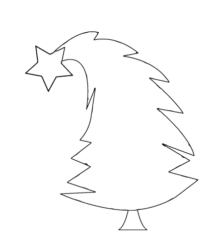 Bending Christmas Tree