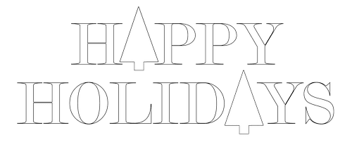 Happy Holidays Saying