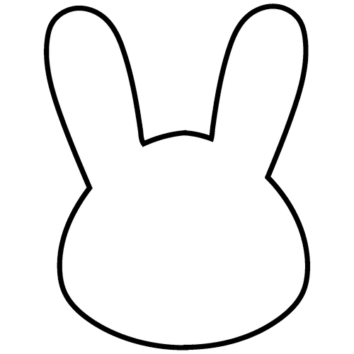  Easter Bunnies outline