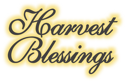 Harvest Blessings saying