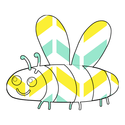 Bee Outlines