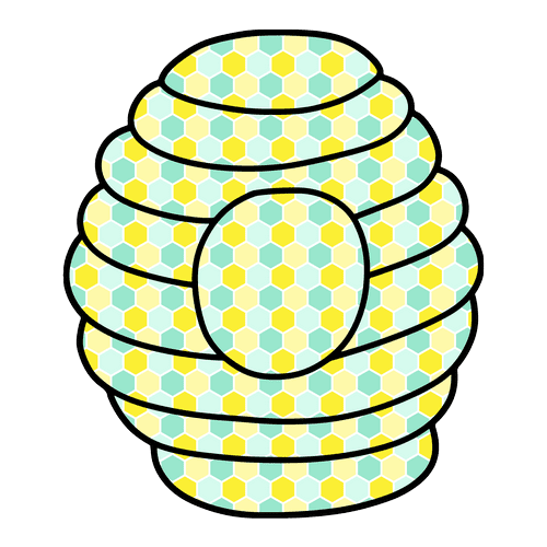 Bee Outlines