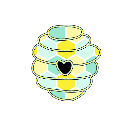 Bee Outlines