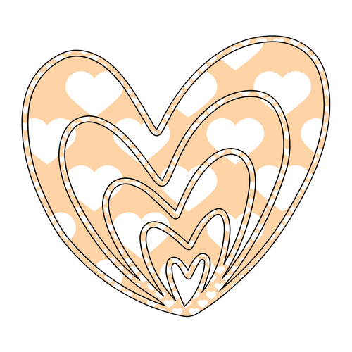 Heart Outlines