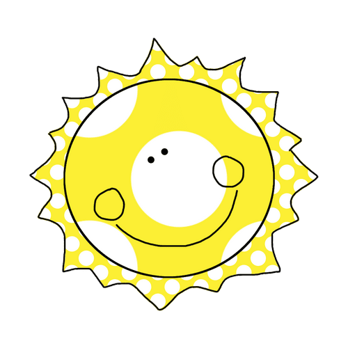 Sun and Moon Outlines