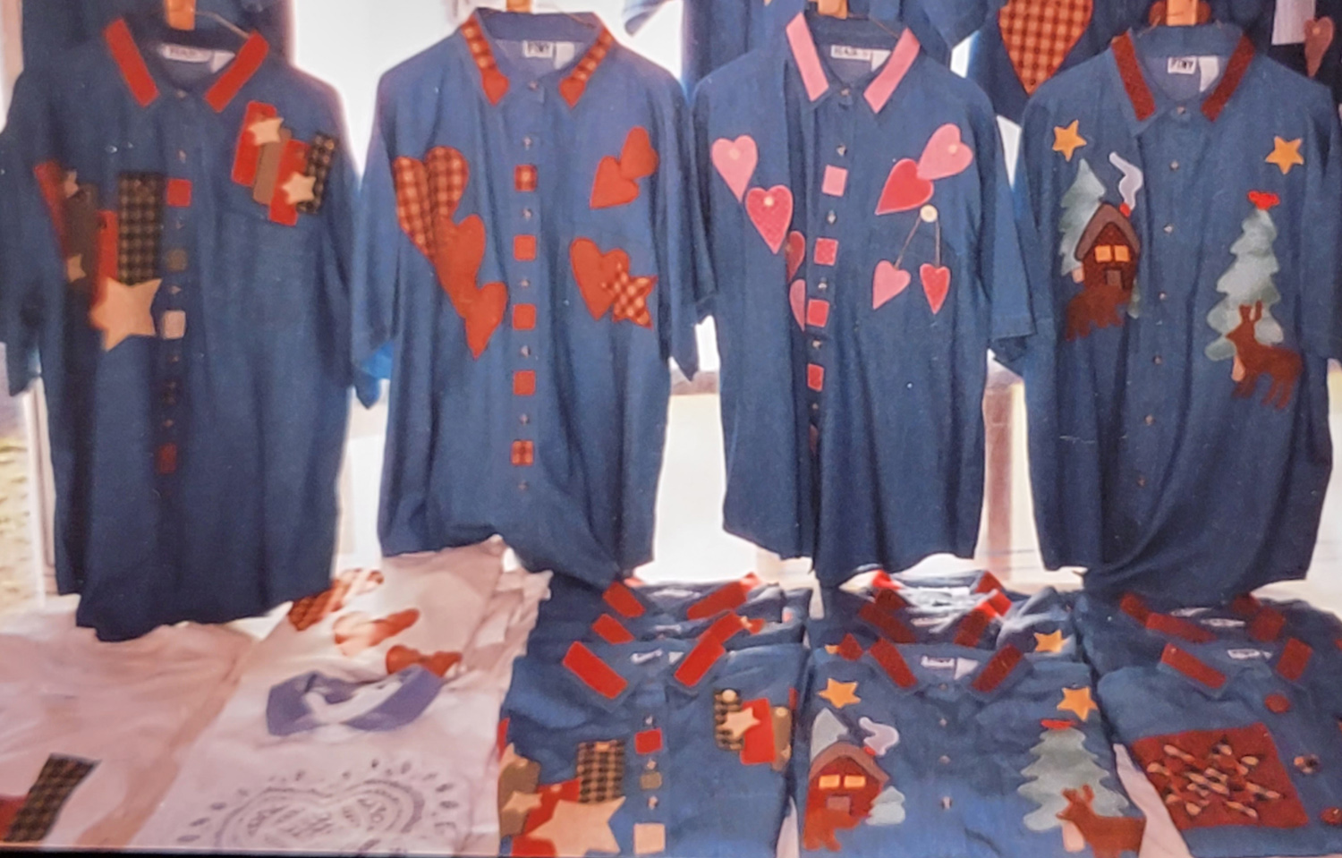Hearts Patterns on Shirts