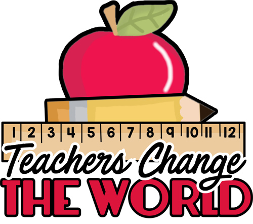 Teachers Change the World Applique Pattern - Sewing Pattern